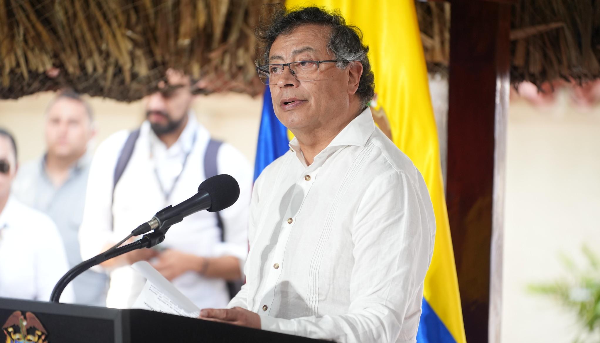 El Presidente de la República, Gustavo Petro.