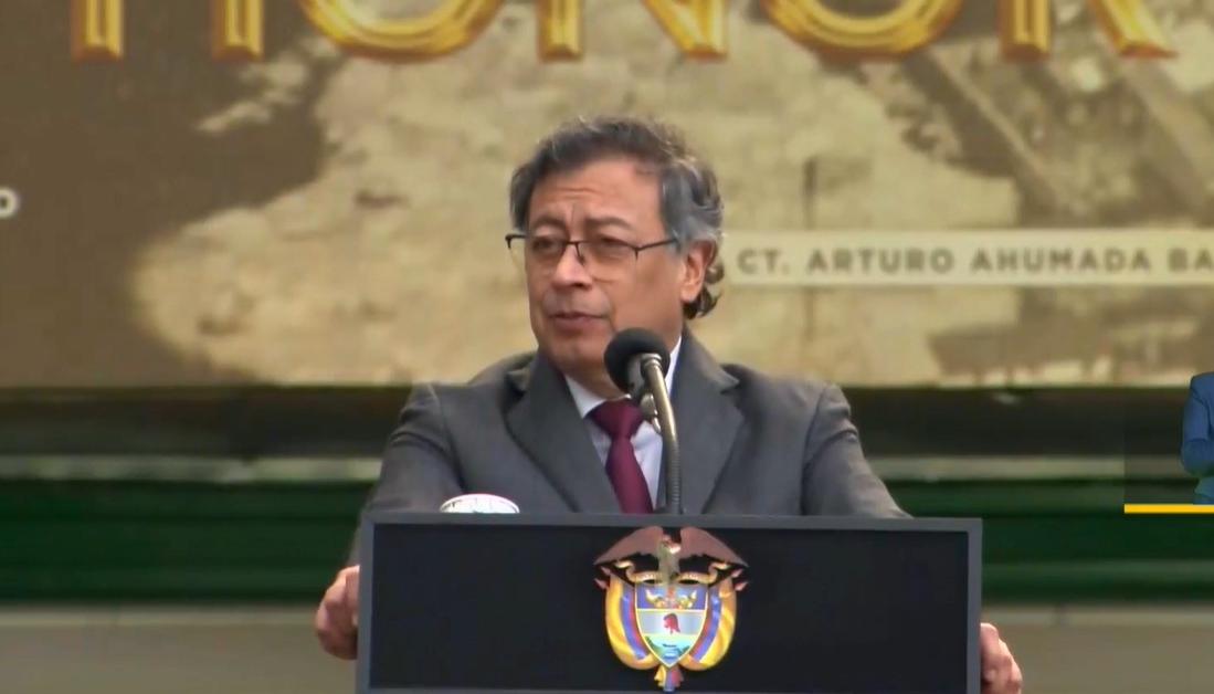 El Presidente Gustavo Petro.