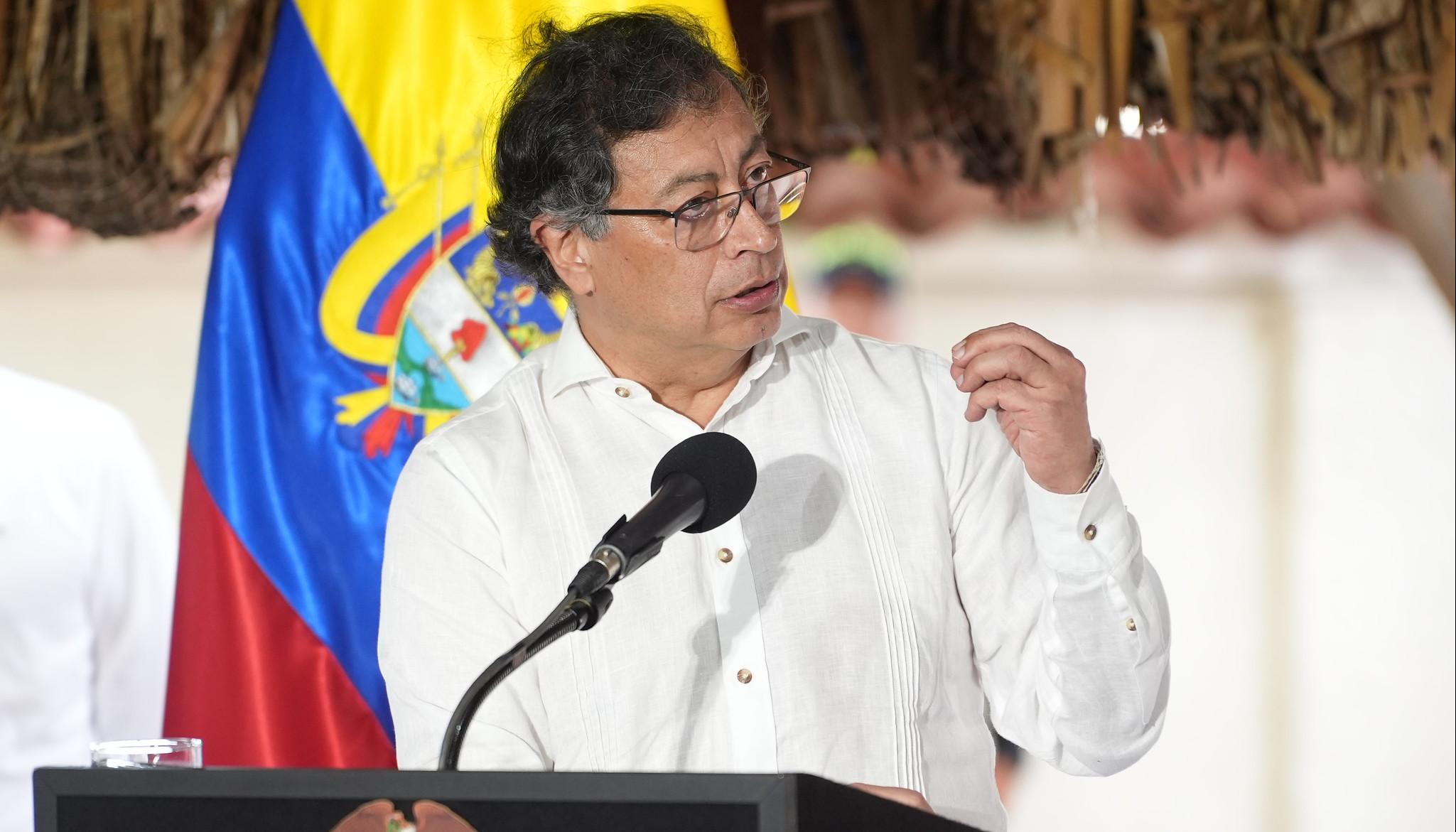 El Presidente Gustavo Petro.