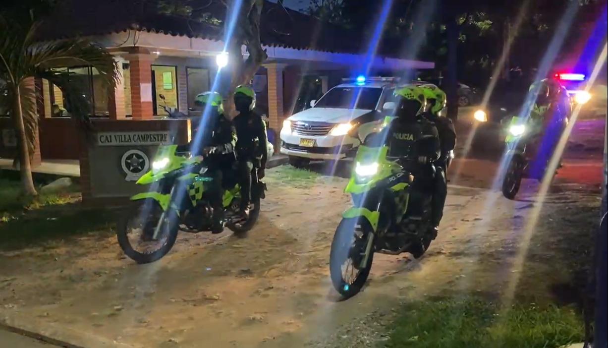 Policía Metropolitana de Barranquilla.