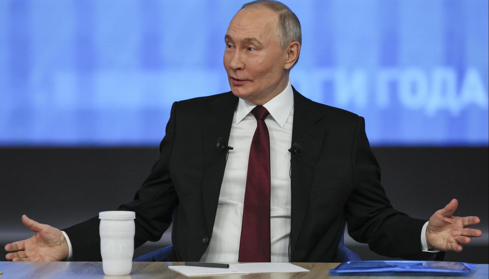 Vladímir Putin, Presidente de Rusia.