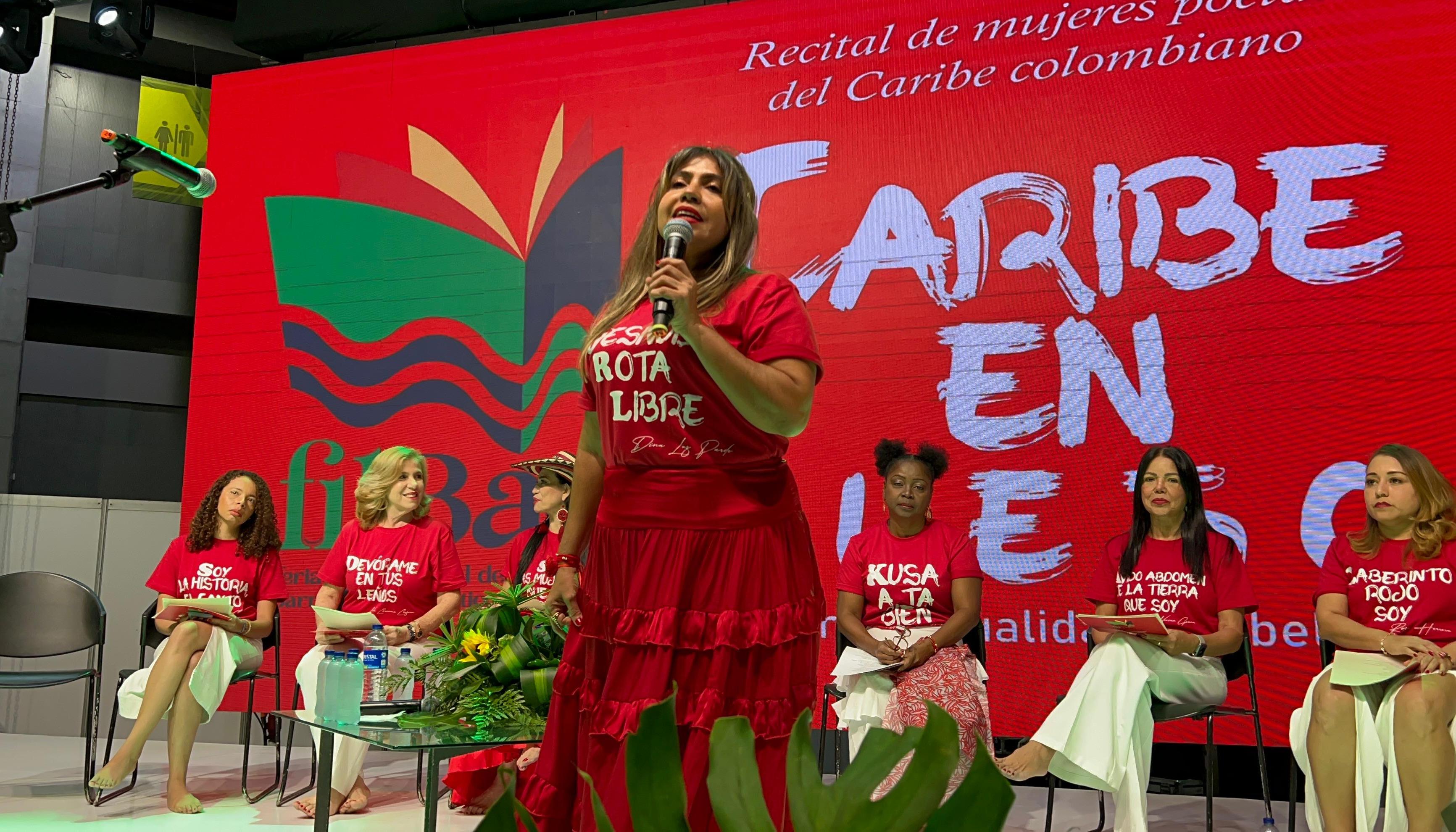 Recital “Caribe en fuego mujer, sensualidad y rebeldía”.