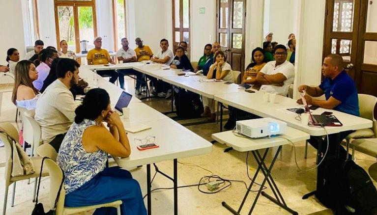 Reunión del Área Metropolitana y la Alcaldía de Cartagena