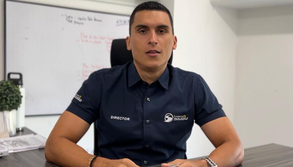 Santander Donado, director del Tránsito de Soledad. 