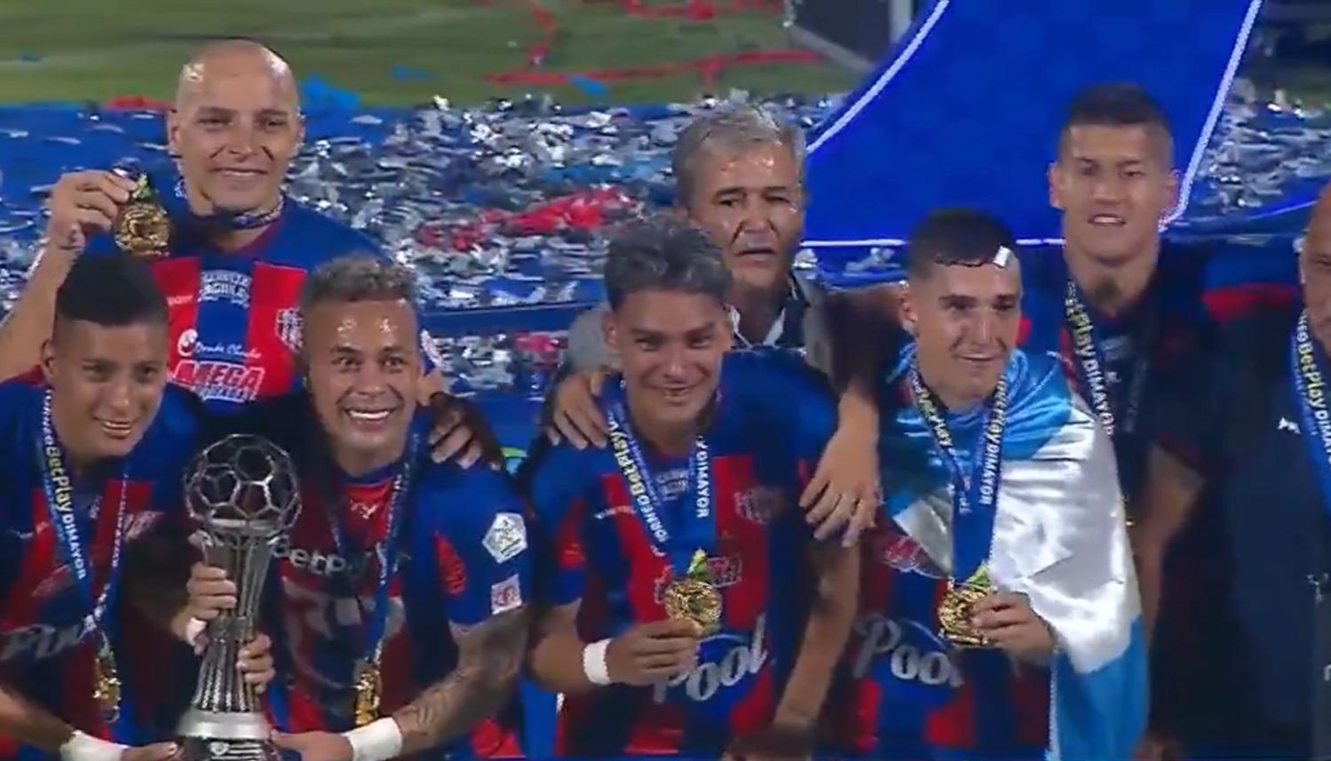 Momento de la celebración del Unión Magdalena.