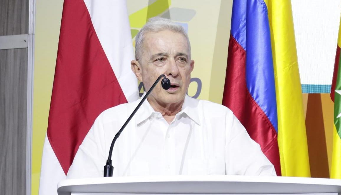 El expresidente Álvaro Uribe Vélez.