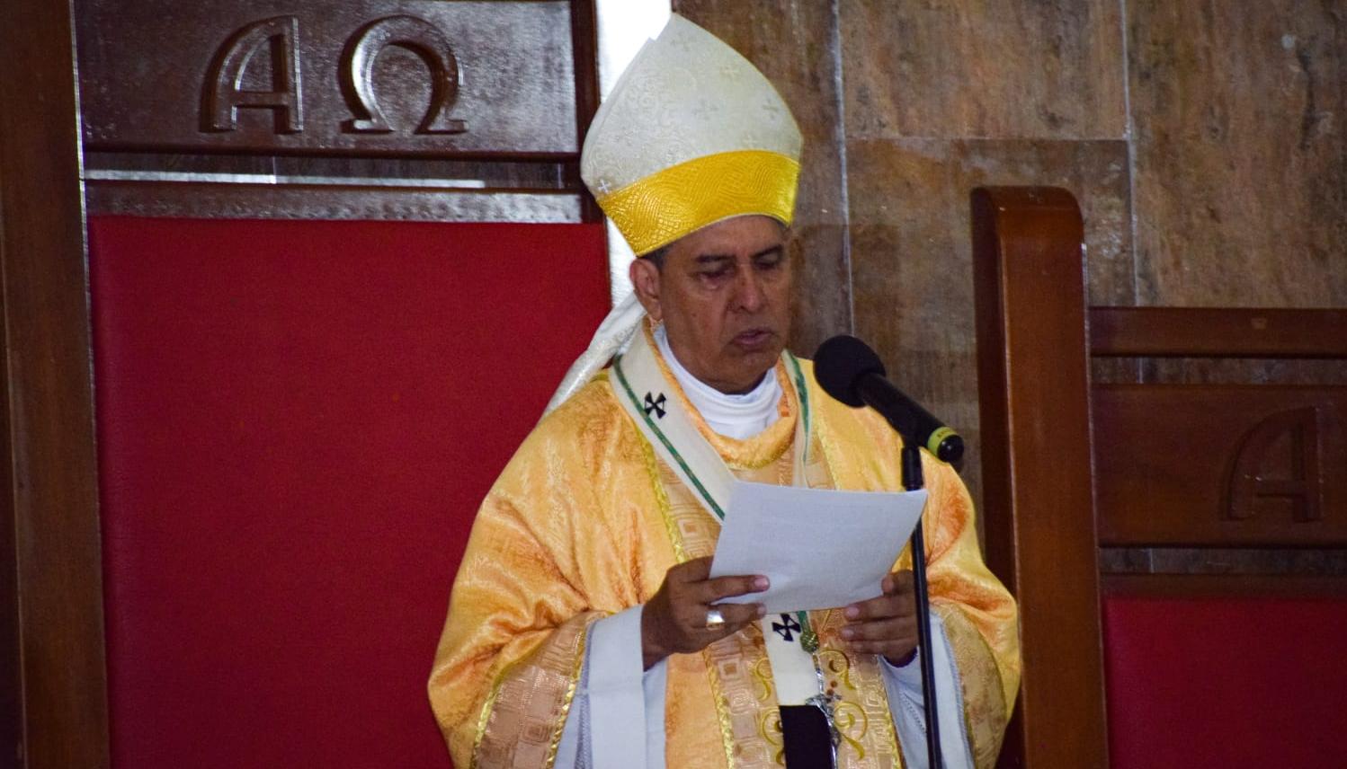 Monseñor Pablo Salas Anteliz, arzobispo de Barranquilla.