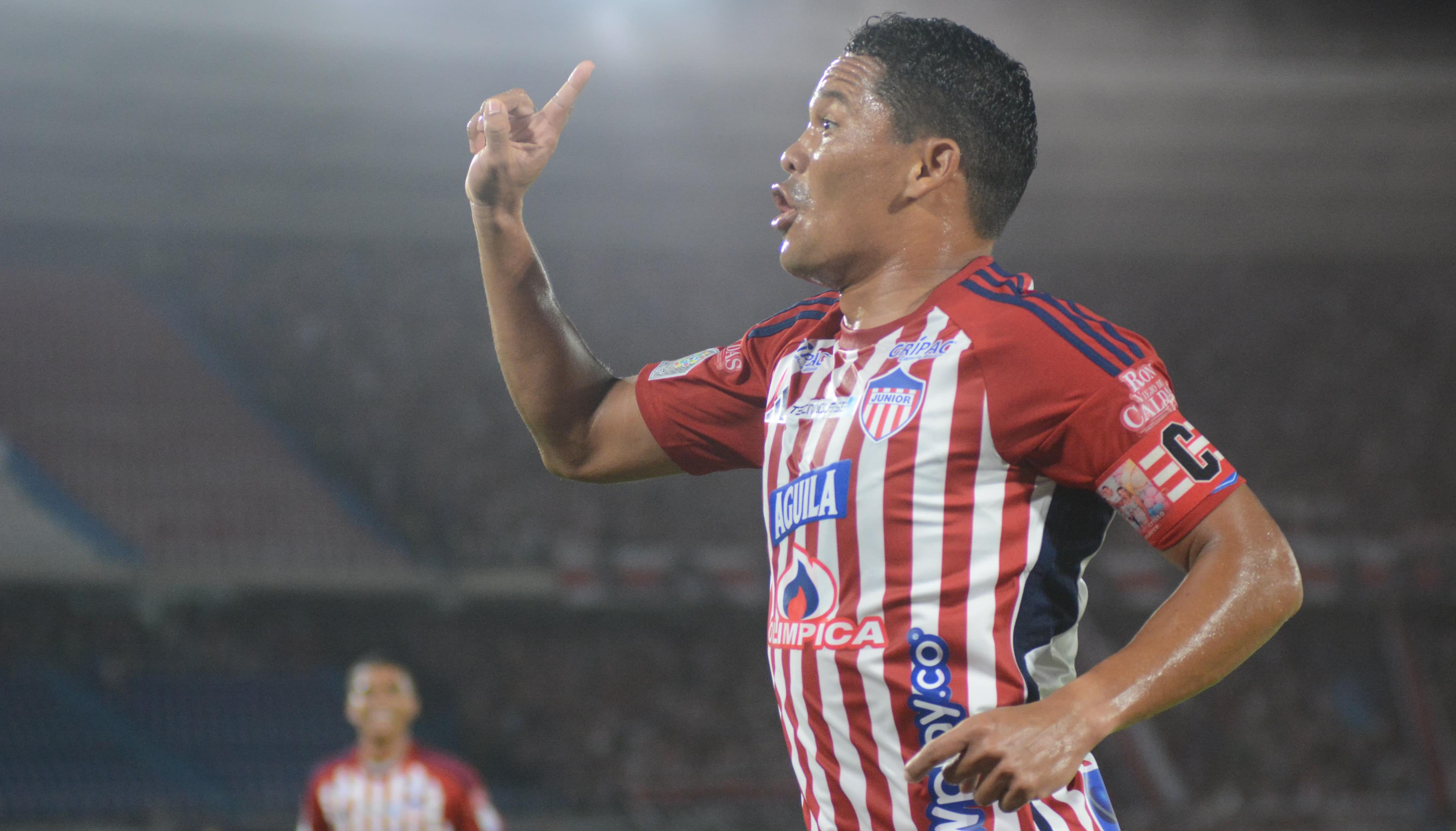 Carlos Bacca suma 24 goles con Junior en el año.