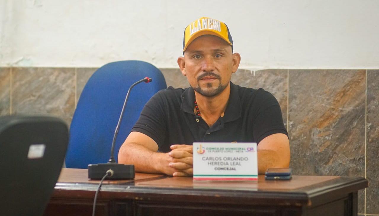 Carlos Orlando Heredia, concejal imputado.  