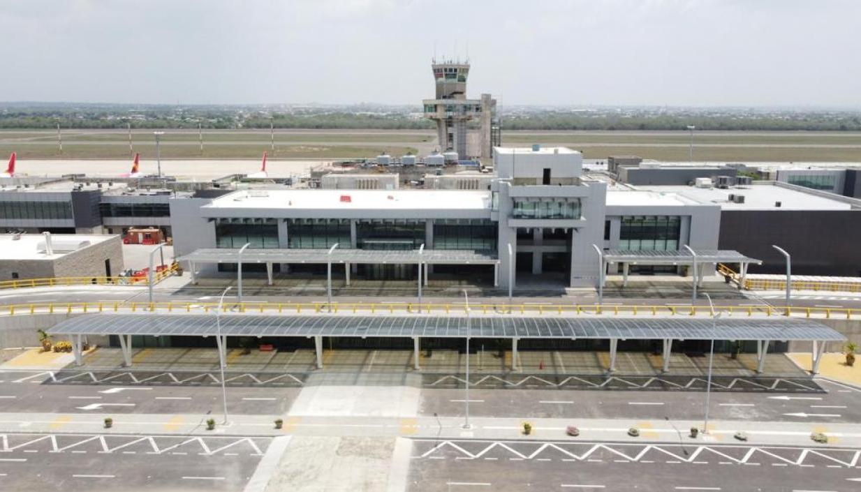 Aeropuerto Internacional Ernesto Cortissoz de Barranquilla.