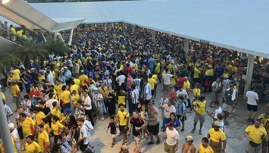 Colados en la final de la Copa América el pasado mes de julio.