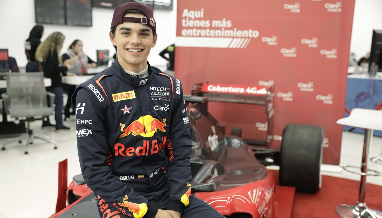 Sebastián Montoya, piloto colombiano. 