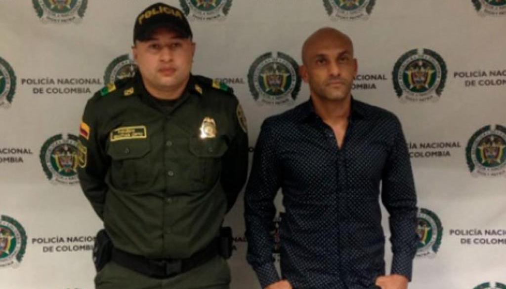 Diego León Osorio tras su captura el 13 de abril de 2023. 