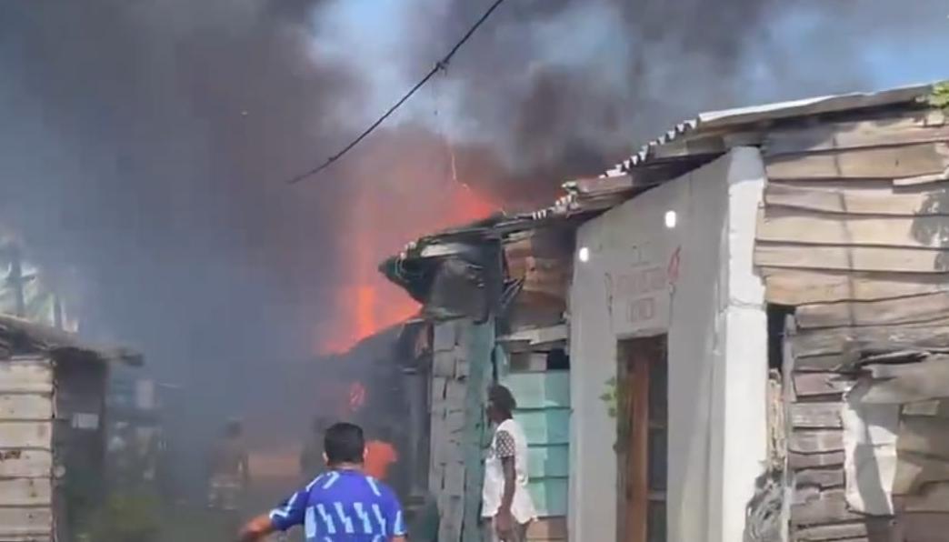  Incendio en Bendición de Dios
