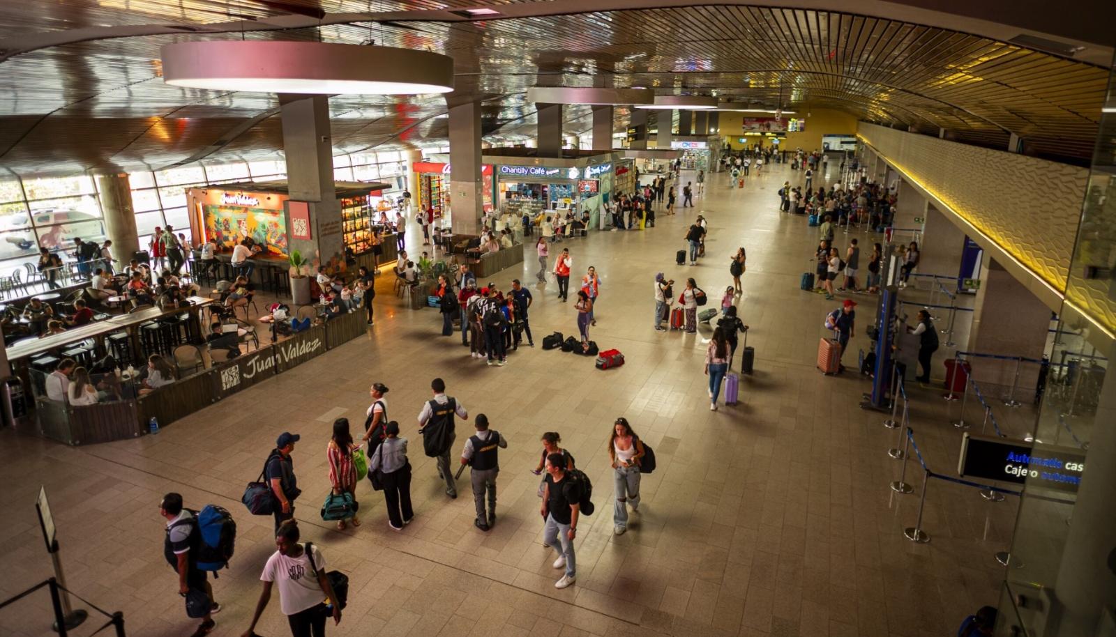 El aeropuerto de Cartagena.