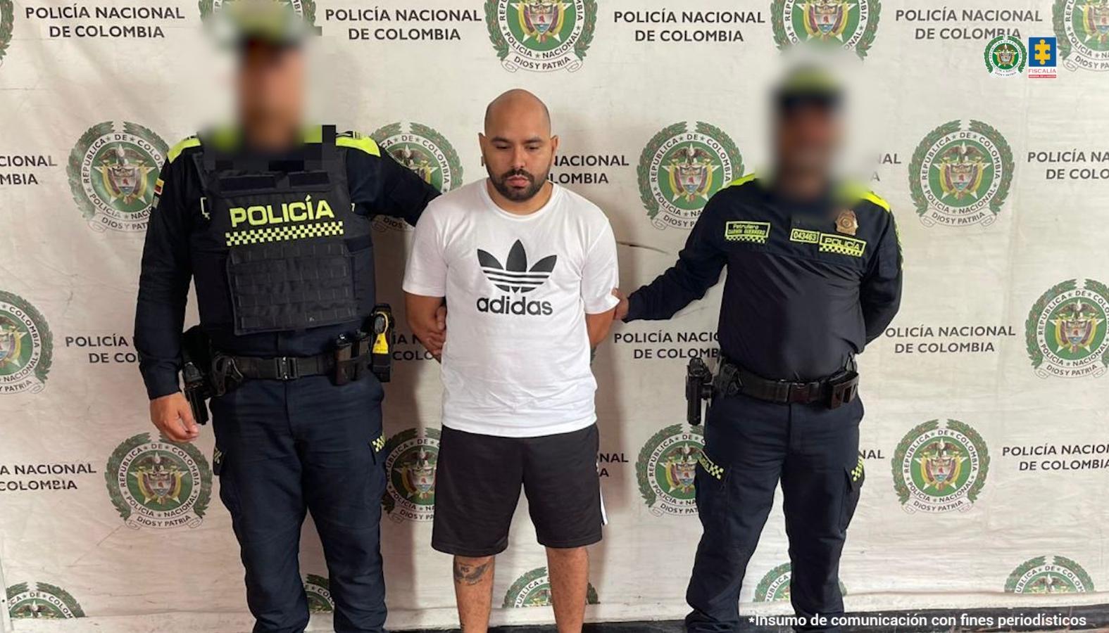 Ever Enrique Falx Díaz, alias ‘El sobri’. 