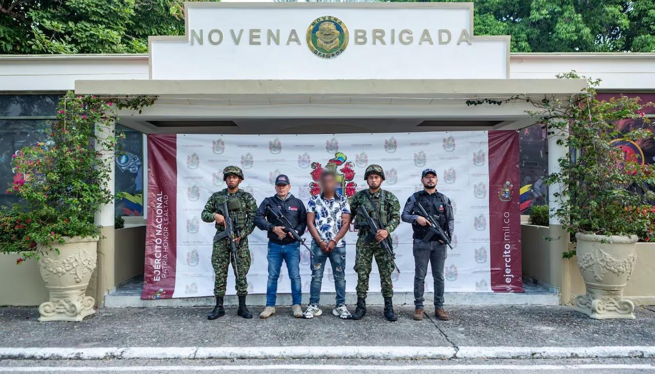 Alias 'Stiven', presunto segundo cabecilla de las disidencias de FARC.
