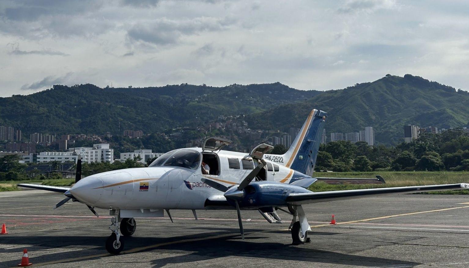 Avioneta desaparecida.