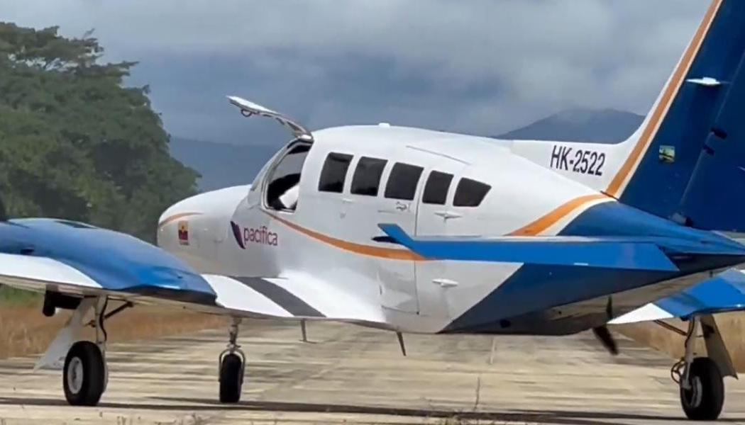 La avioneta desaparecida.