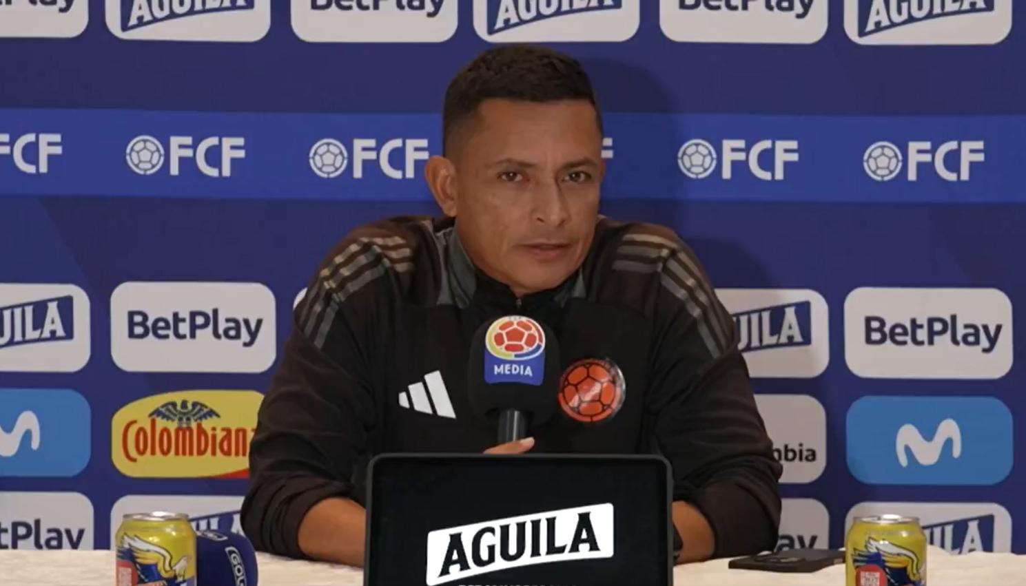 César Torres, técnico de la Selección Colombia Sub 20.