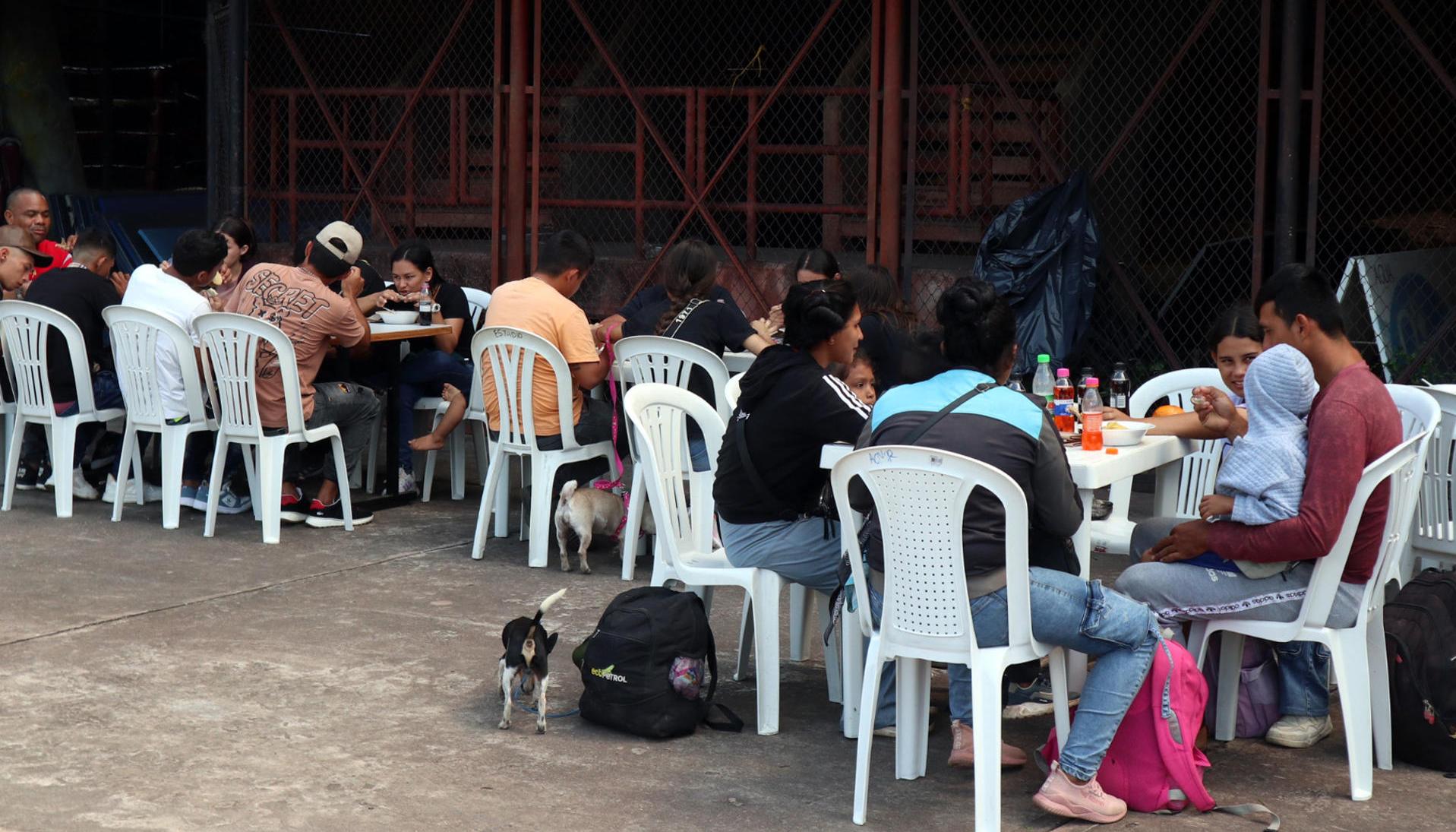 Desplazados del Catatumbo en Cúcuta.
