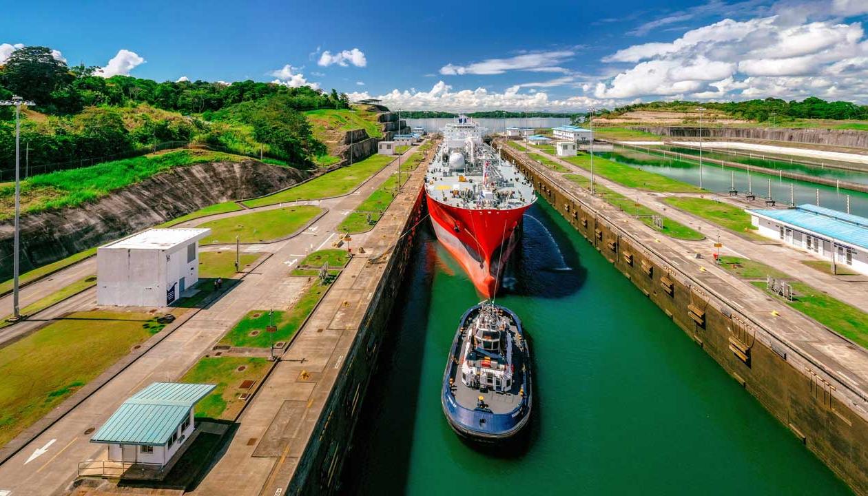 Canal de Panamá. 