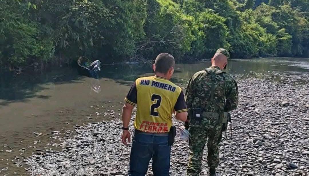 El cuerpo de la pequeña fue encontrado en Río Minero, en el municipio San Pablo de Borbur.