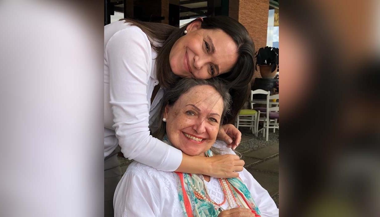 María Corina Machado y su madre Corina Parisca.