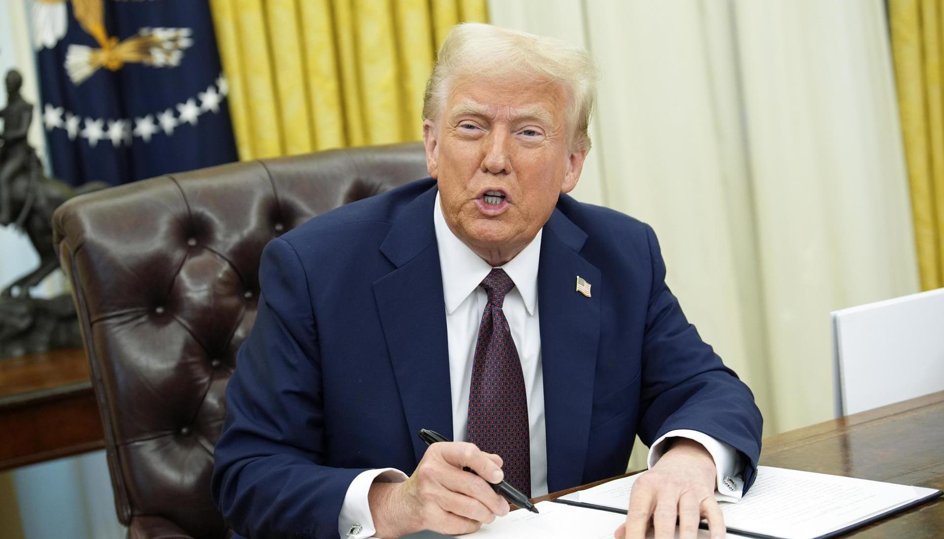 Donald Trump, presidente de Estados Unidos. 
