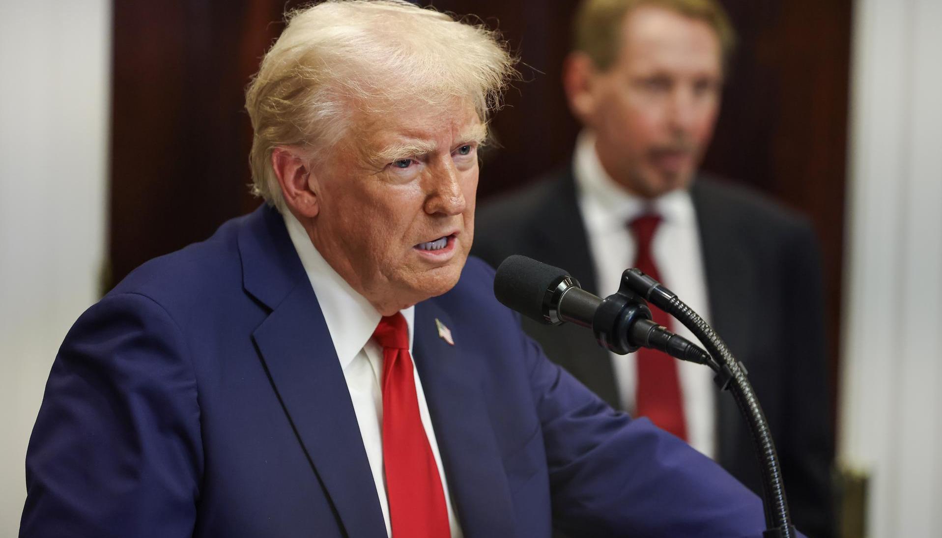 Donald Trump, presidente de Estados Unidos. 