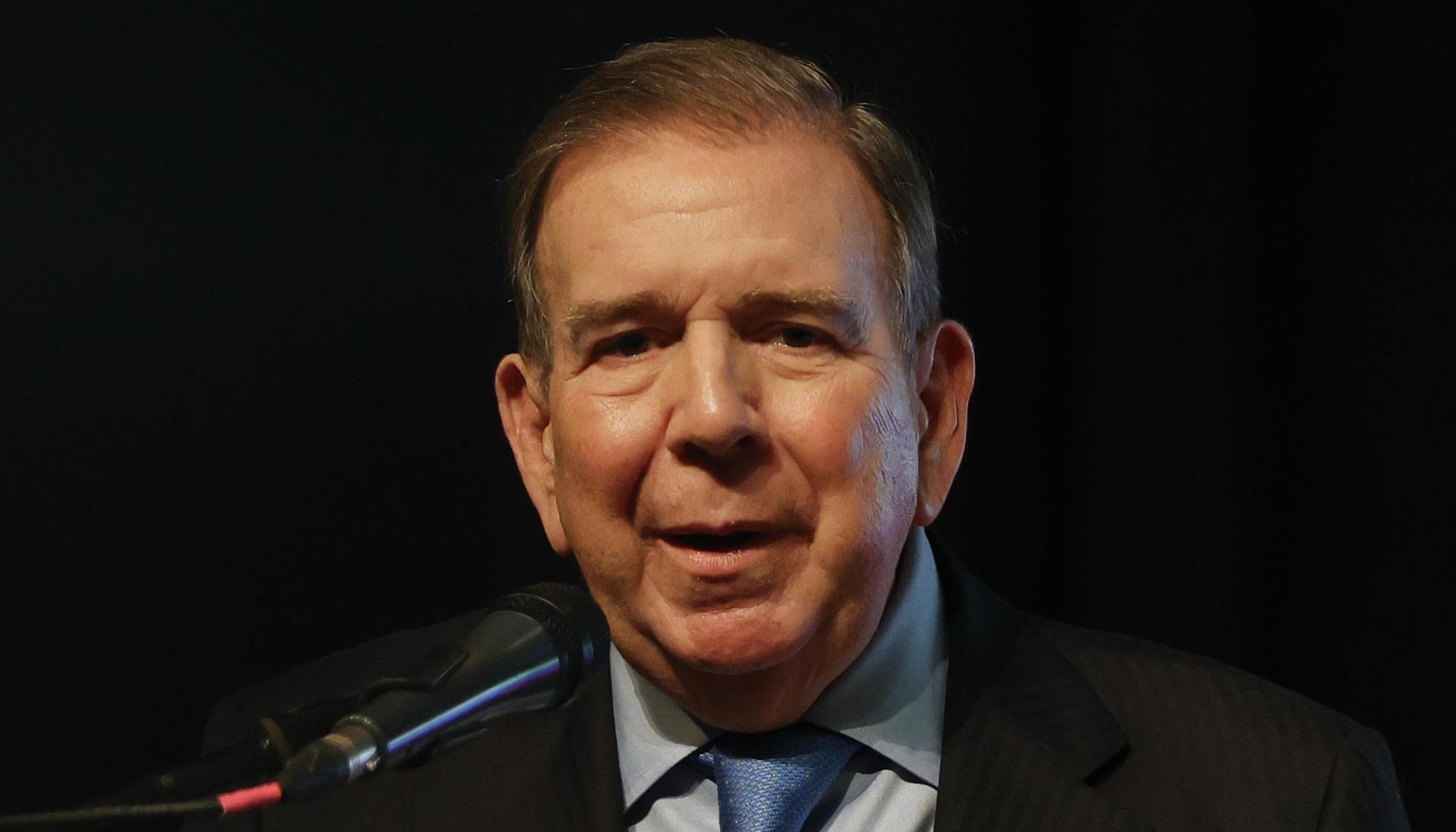 El líder opositor venezolano, Edmundo González Urrutia. 