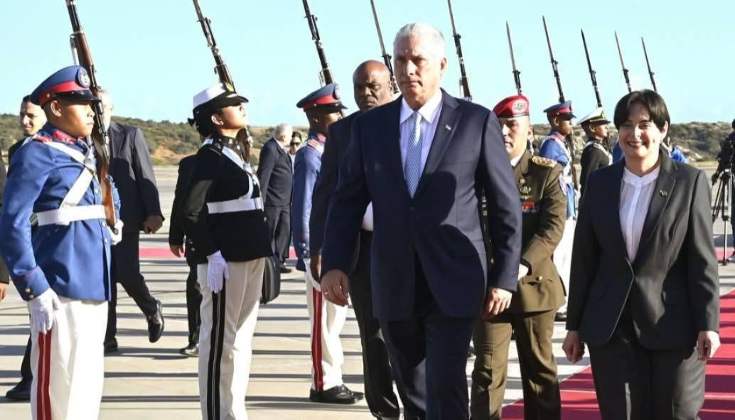 El presidente de Cuba, Miguel Díaz-Canel. 