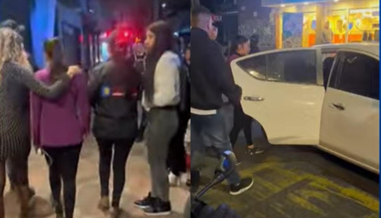 Momentos de la captura de 'Epa Colombia'.