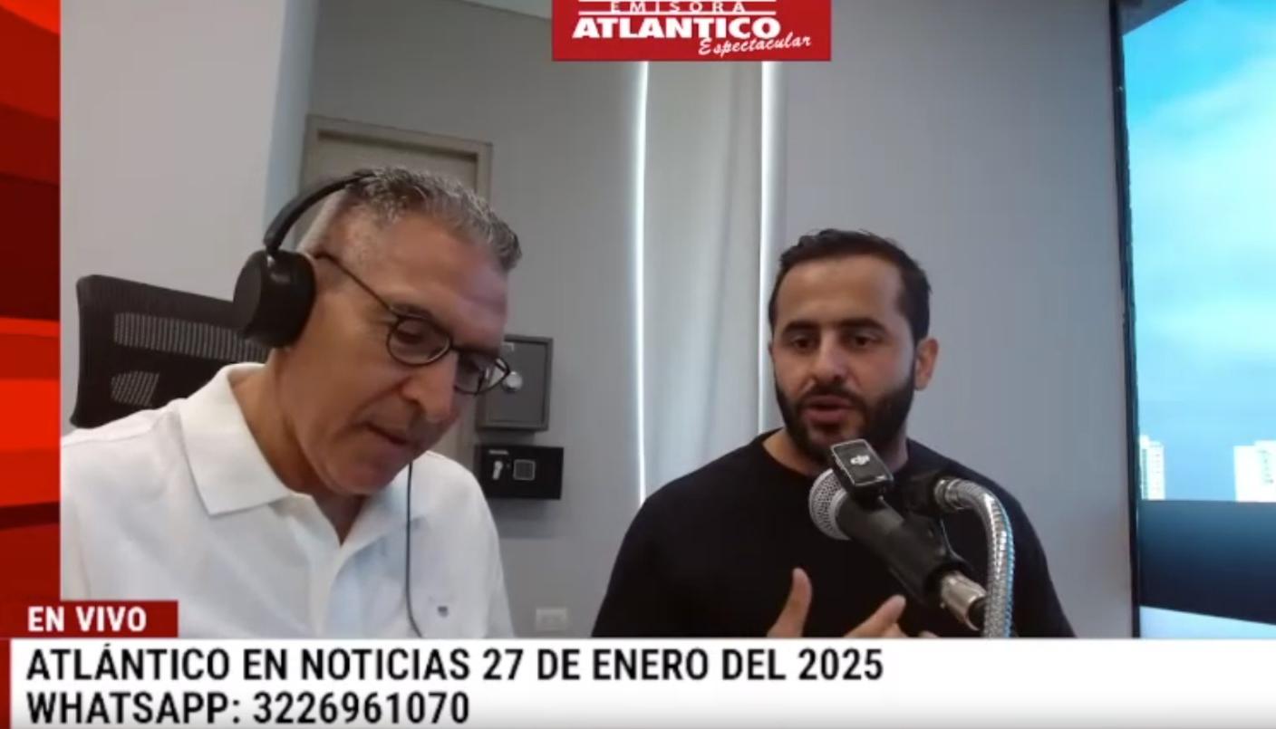 Entrevista del gobernador Erasmo Zuleta con Jorge Cura.