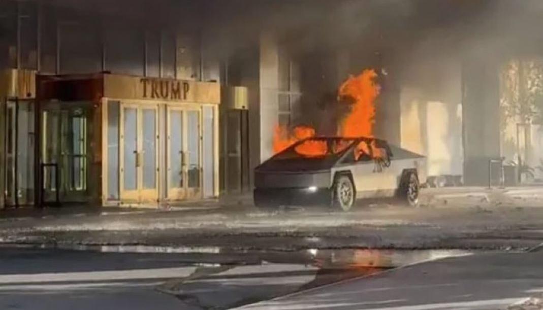 Explosión en el Trump Hotel de Las Vegas
