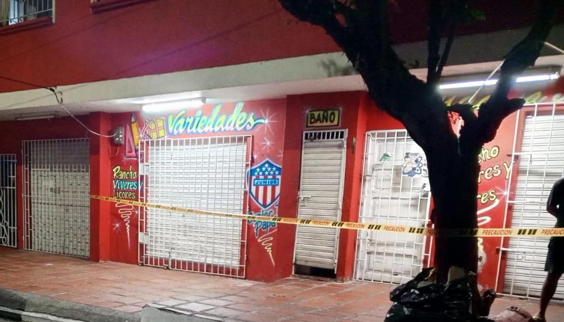 Tienda de razón social ‘La mejor’ en el barrio El Valle de Barranquilla. 