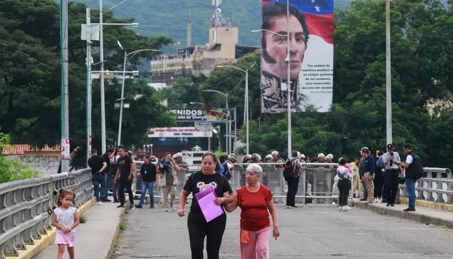 Frontera entre Venezuela y Colombia.