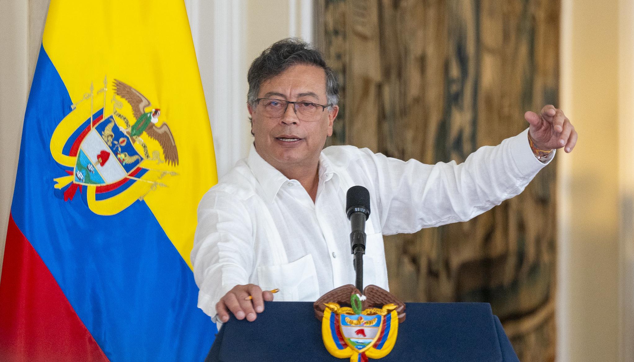 El Presidente Gustavo Petro.