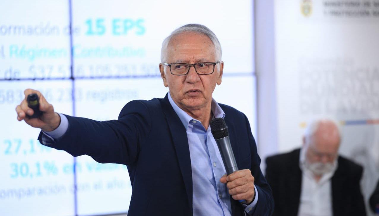 Guillermo Alfonso Jaramillo, ministro de Salud.