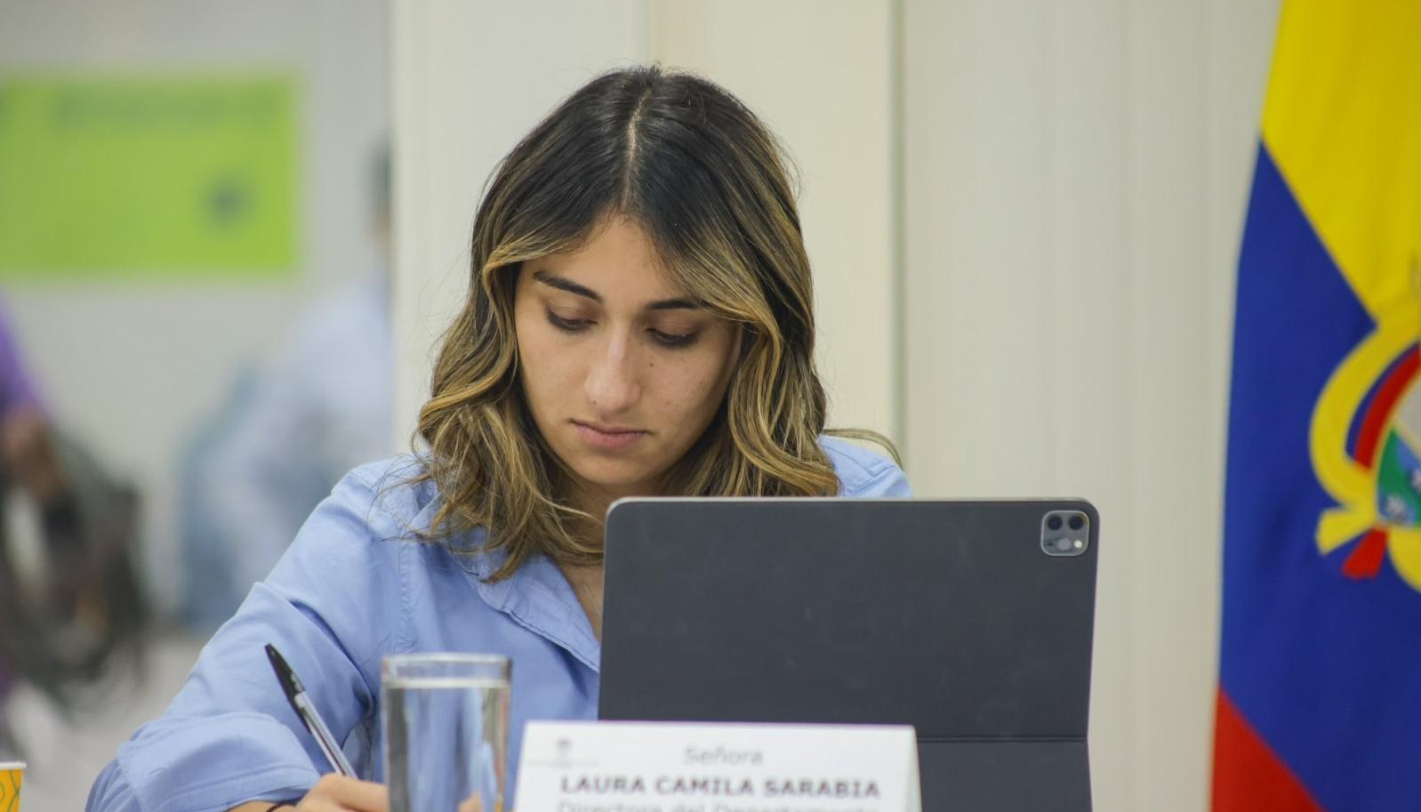 Laura Sarabia, canciller designada de Colombia. 