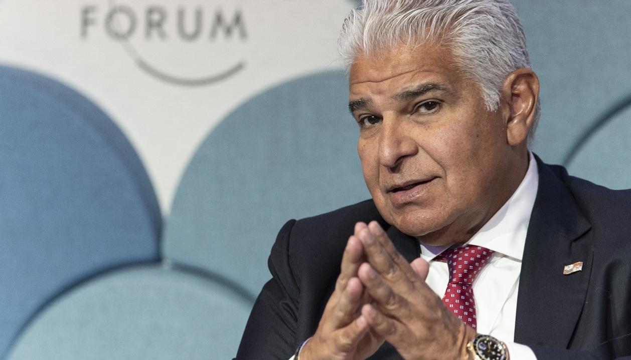 El presidente panameño, José Raúl Mulino.