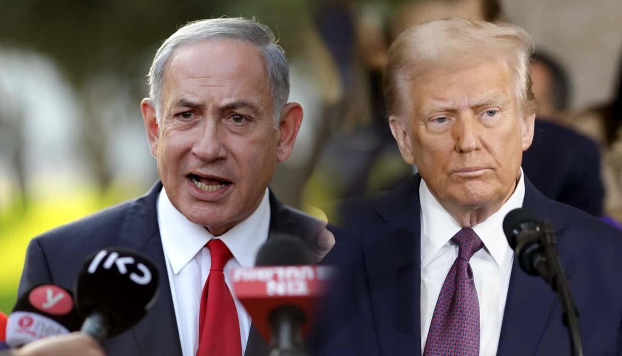 Benjamín Netanyahu y Donald Trump.