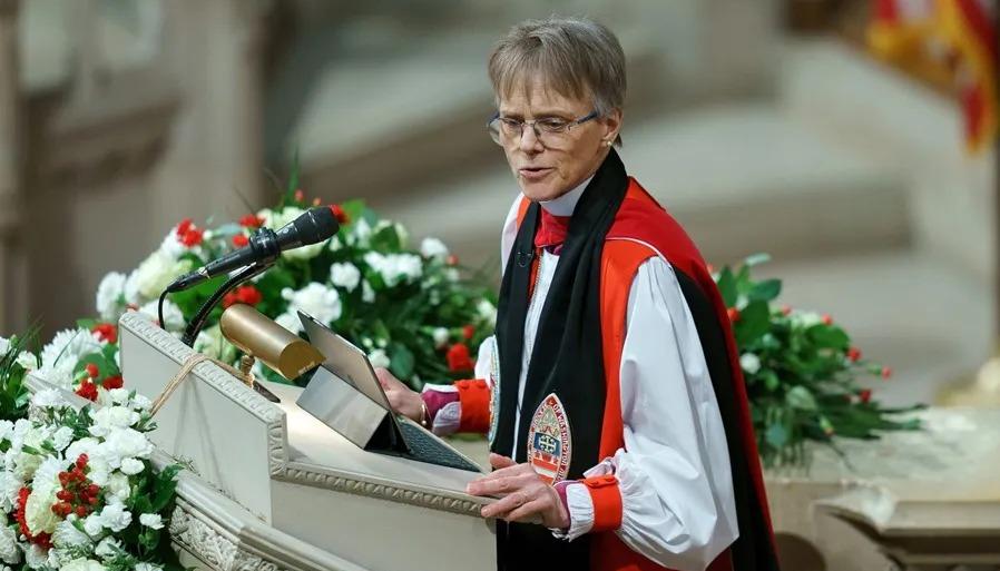 La obispa episcopaliana Mariann Edgar Budde.