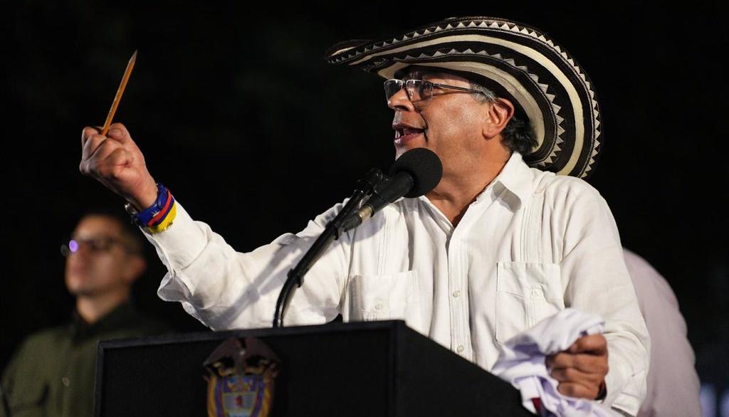 El Presidente Gustavo Petro.