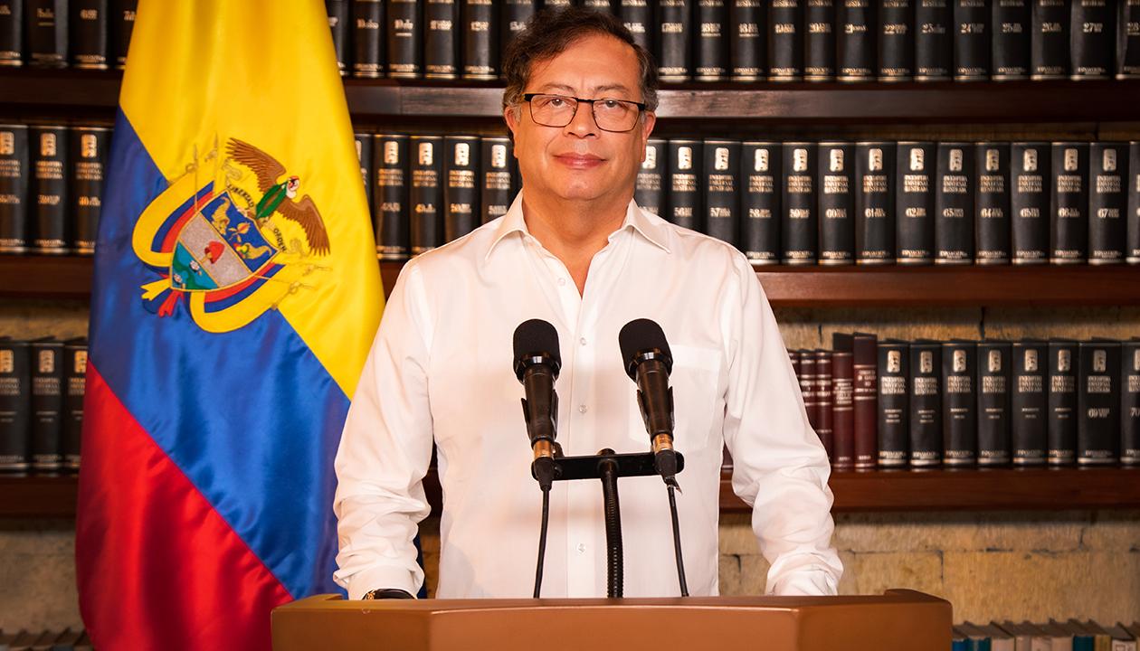 Gustavo Petro, Presidente de Colombia. 