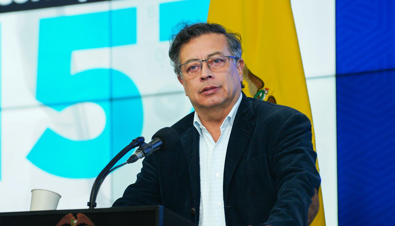 El Presidente Gustavo Petro.