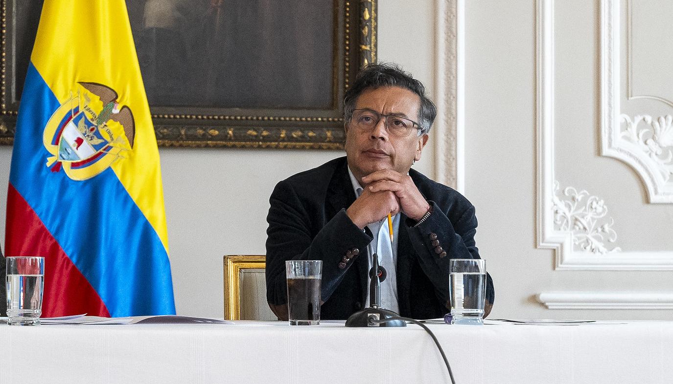 El Presidente Gustavo Petro.