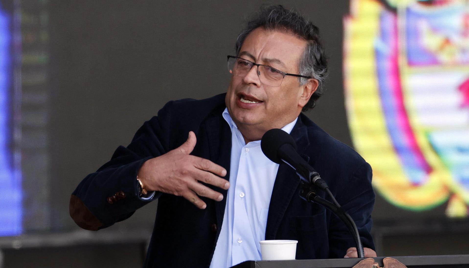 Gustavo Petro, presidente de Colombia. 
