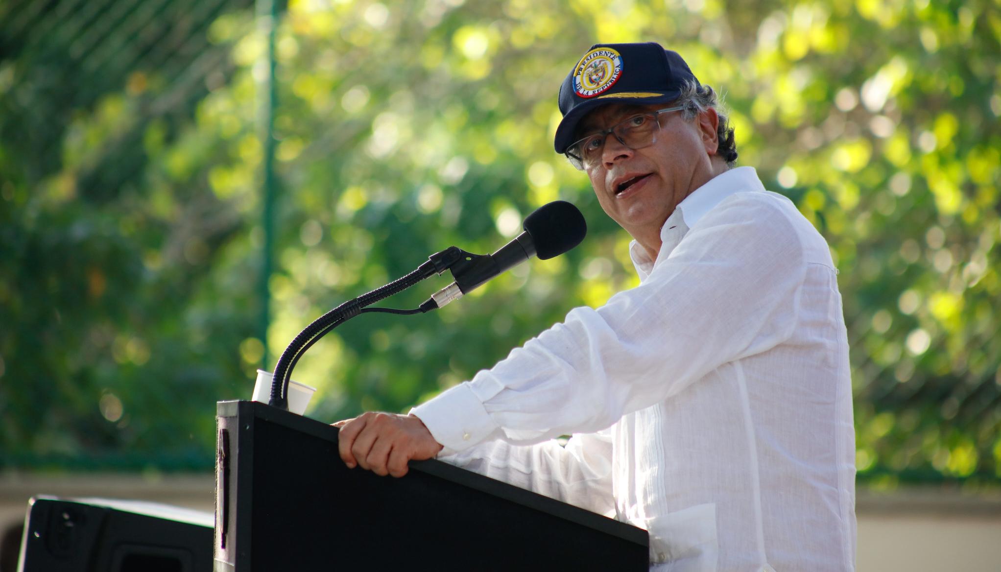 El Presidente Gustavo Petro.