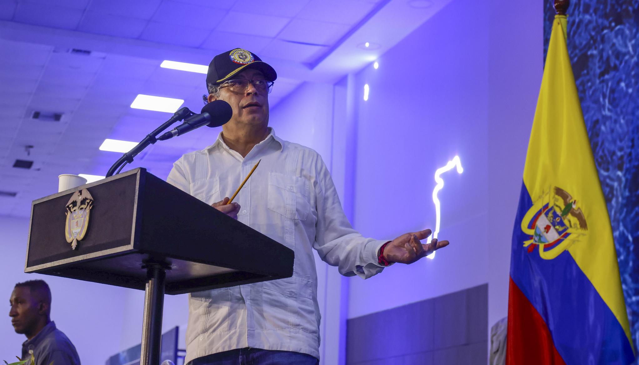 El Presidente Gustavo Petro.